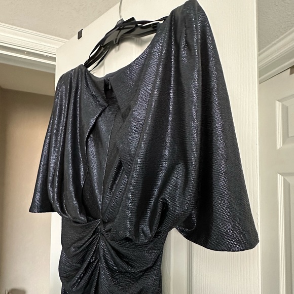 COPY - Eliza J Draped Column Capelet Dress - Picture 5 of 5
